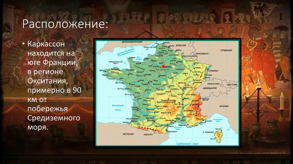 Расположение: