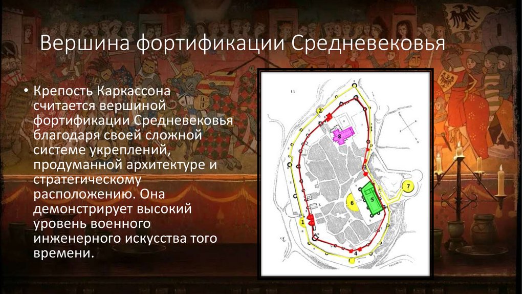 Вершина фортификации Средневековья