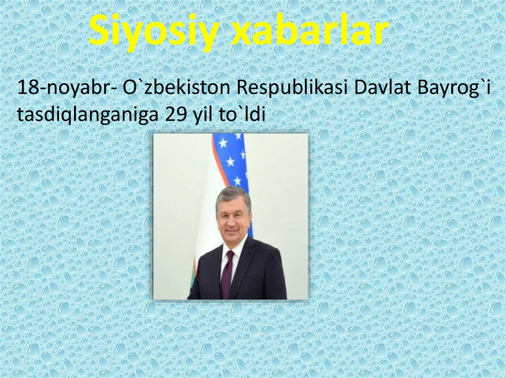 Siyosiy xabarlar