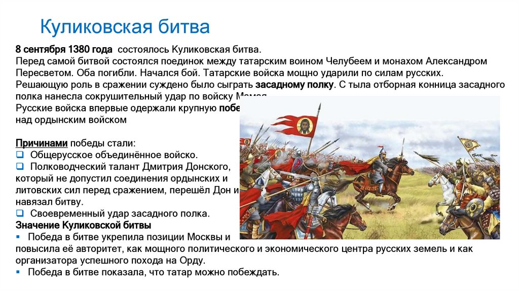 Куликовская битва