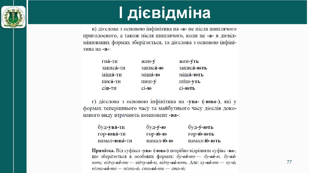 І дієвідміна