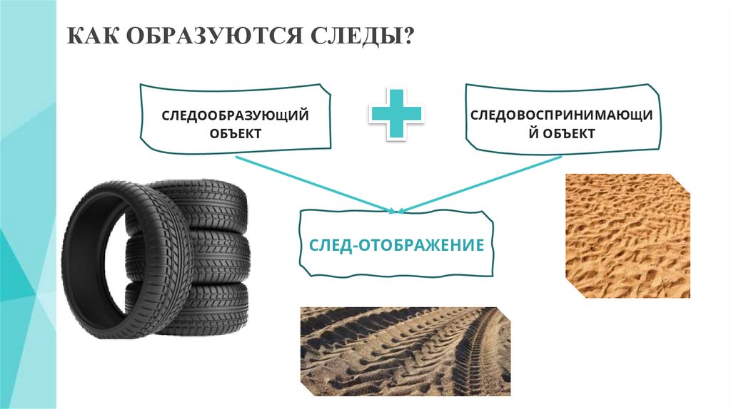 КАК ОБРАЗУЮТСЯ СЛЕДЫ?