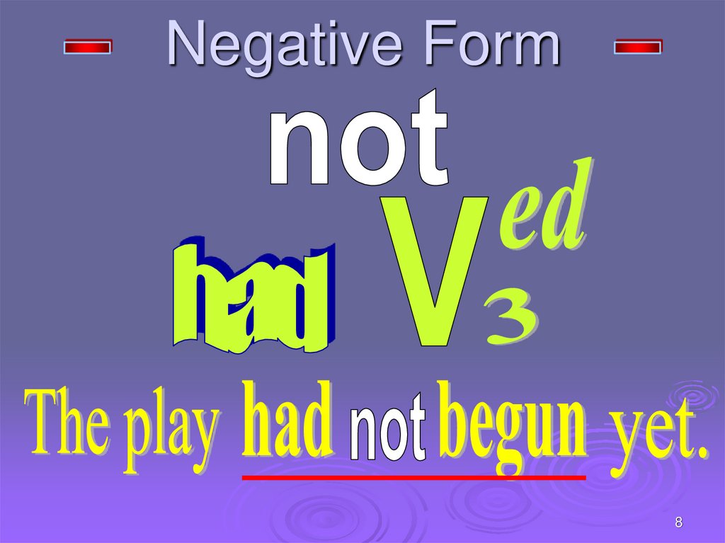 Negative Form