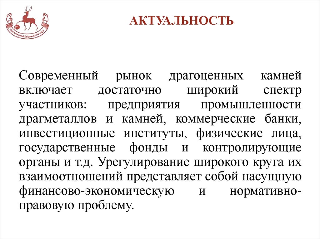 АКТУАЛЬНОСТЬ