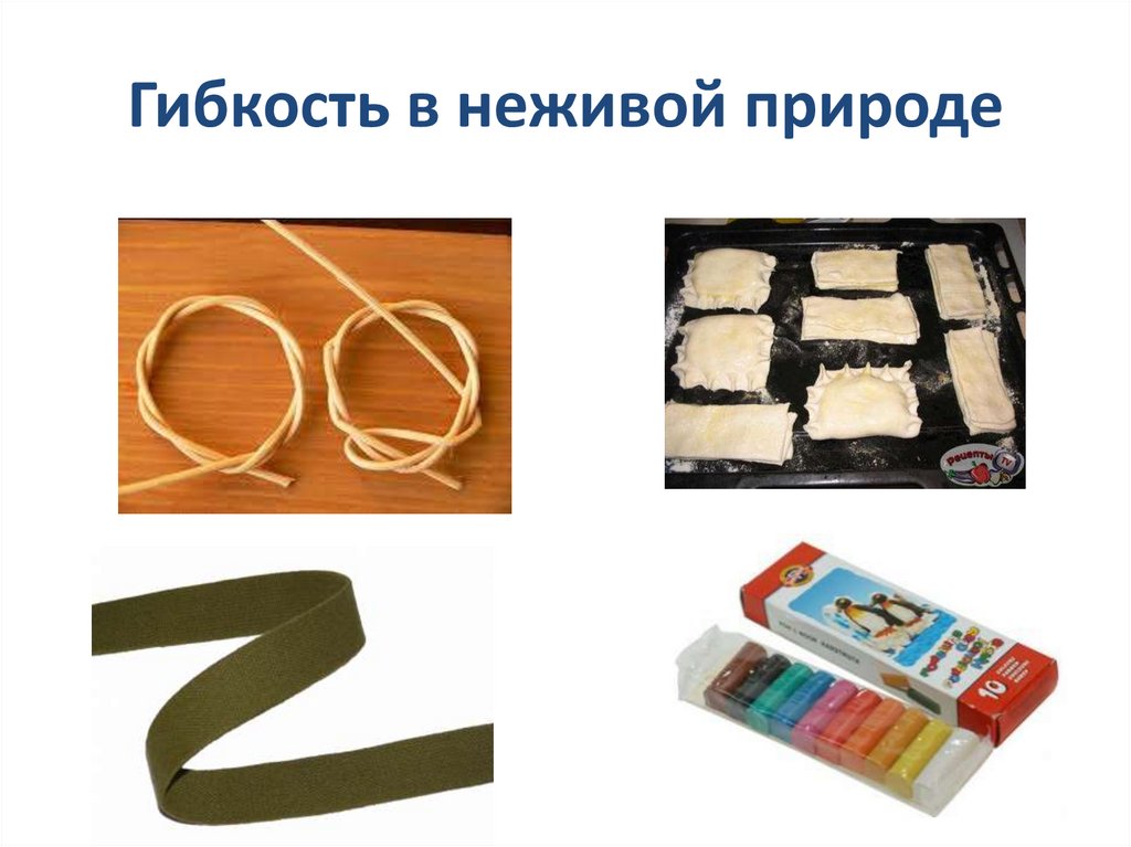 Гибкость в неживой природе