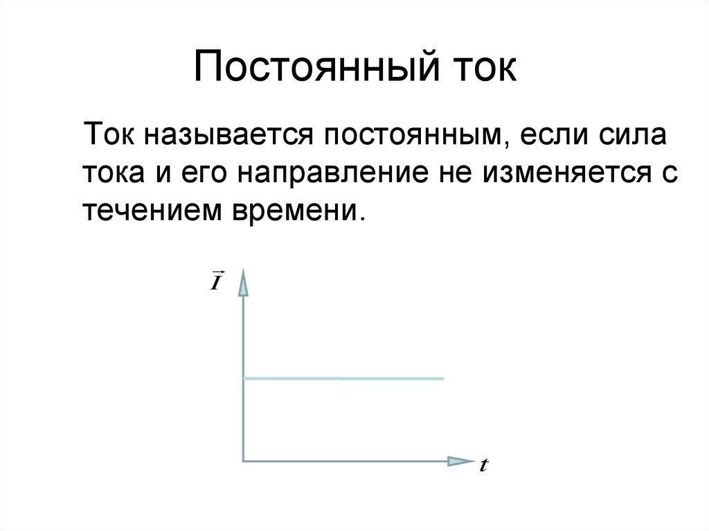 Постоянный ток
