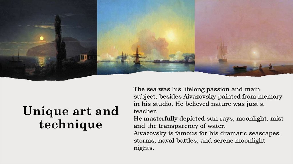 Unique art and technique