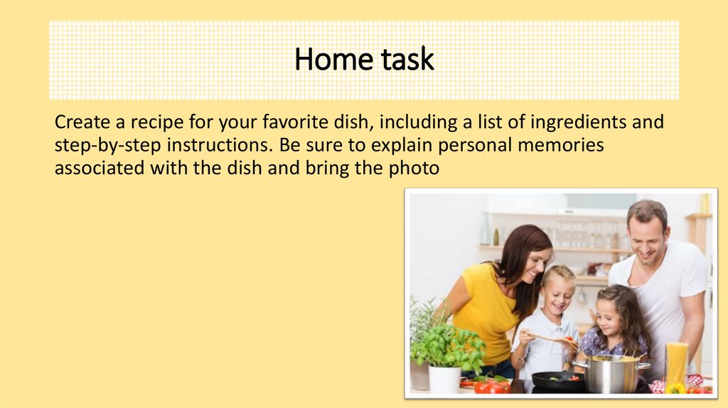 Home task