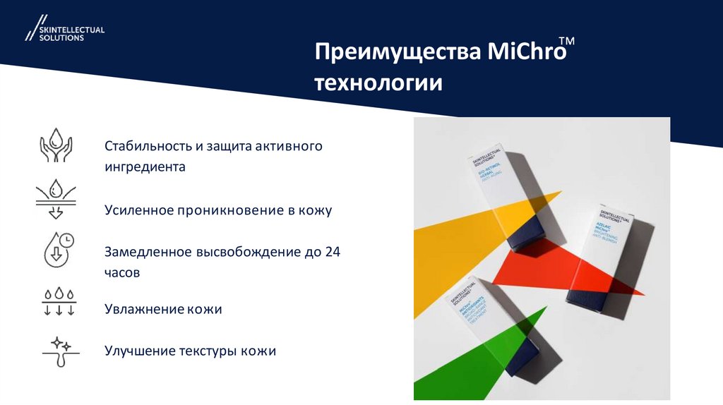 Преимущества MiChro технологии