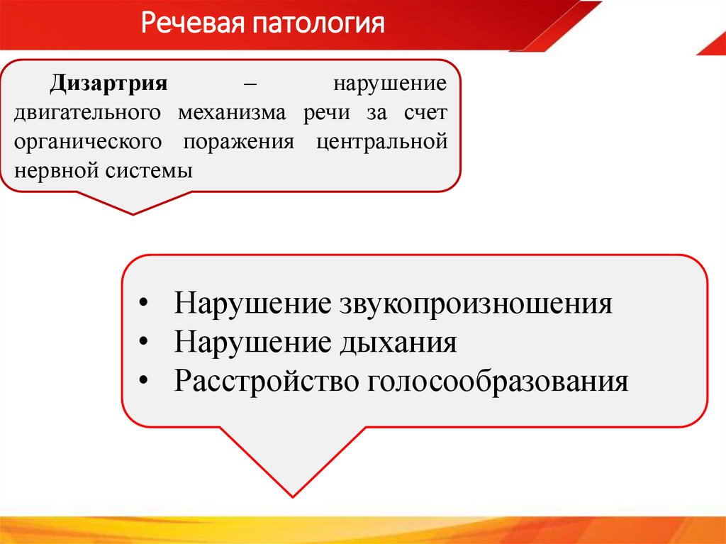 Речевая патология