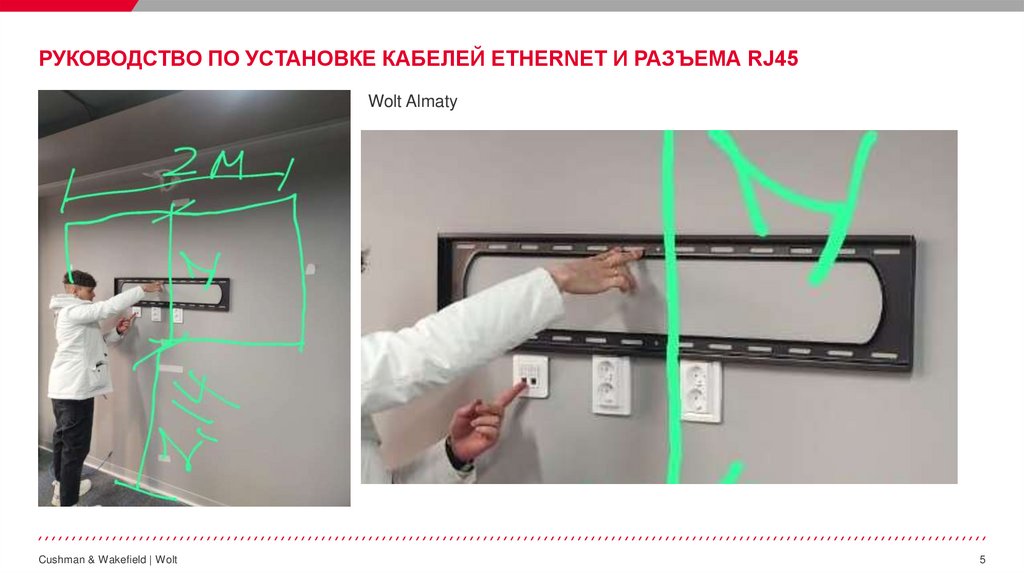 Руководство по установке кабелей Ethernet и разъема RJ45