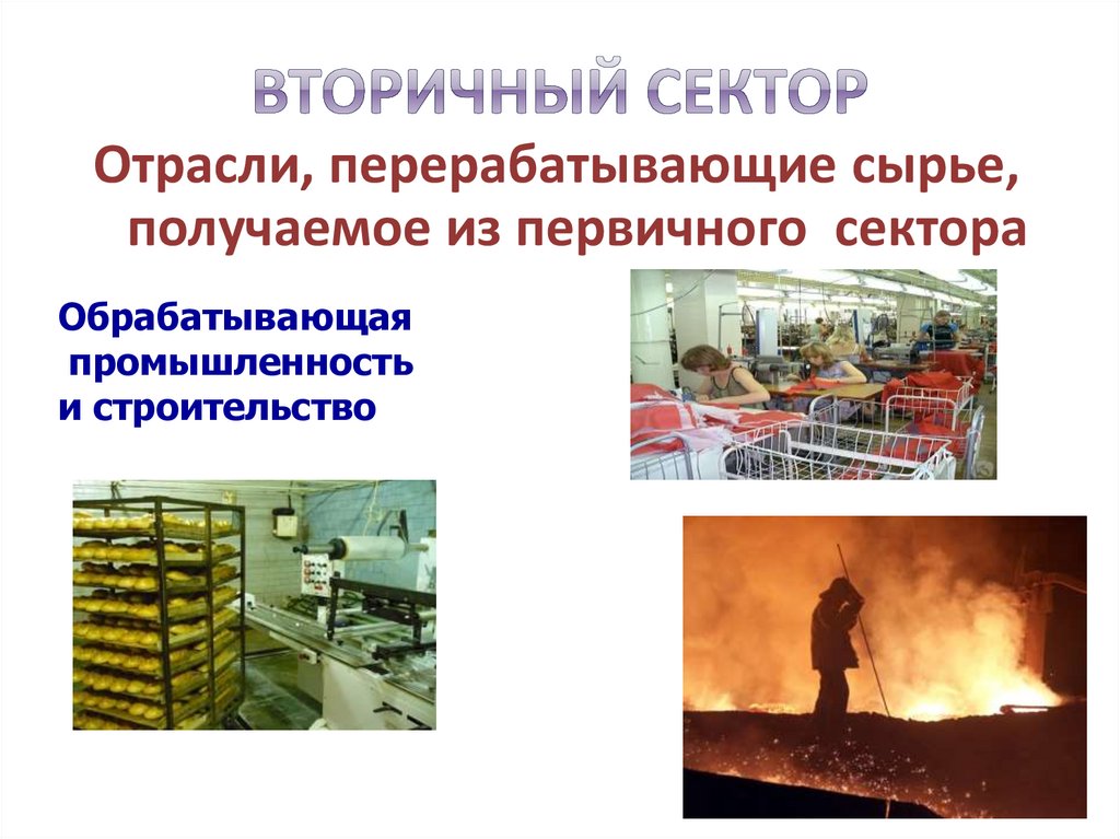 Вторичный сектор