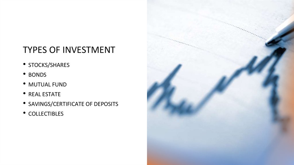 TYPES OF INVESTMENT