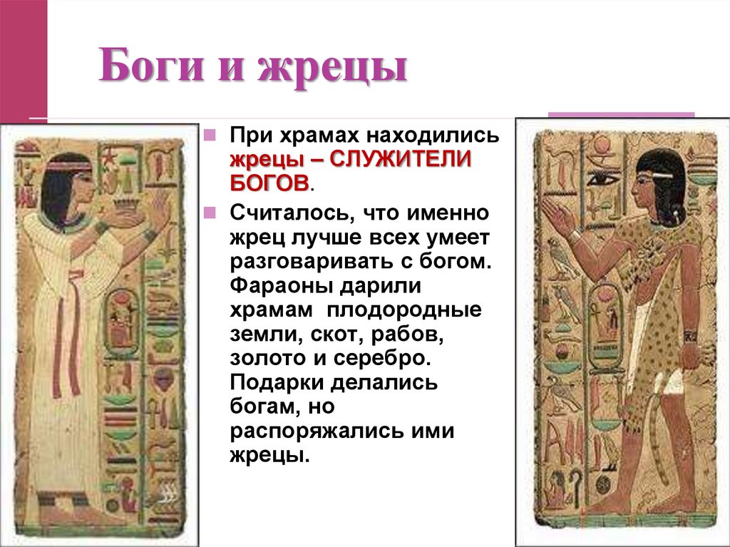 Боги и жрецы