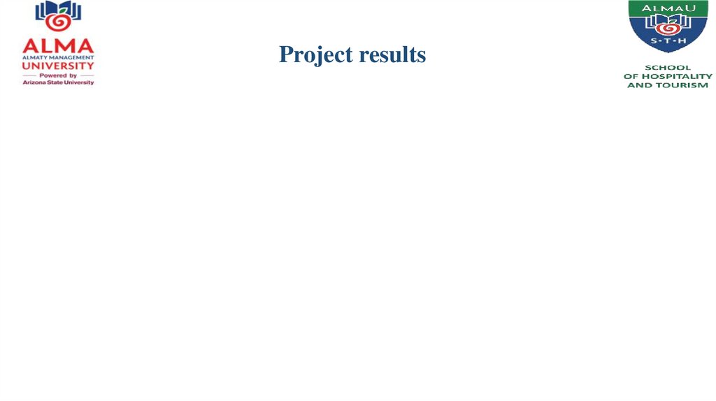 Project results