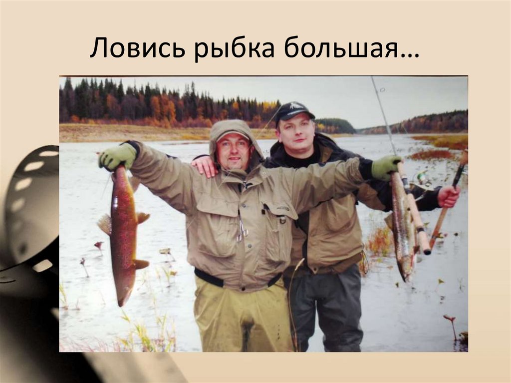 Ловись рыбка большая…