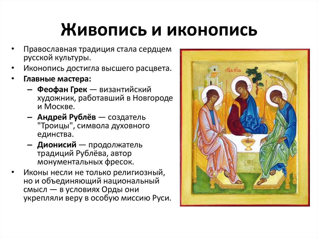 Живопись и иконопись