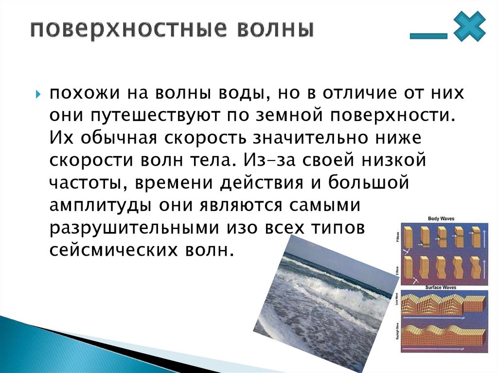 поверхностные волны