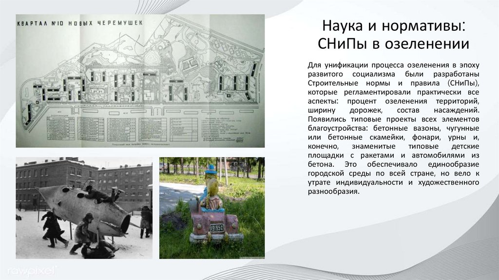 Наука и нормативы: СНиПы в озеленении