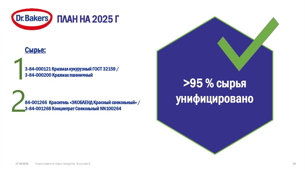 ПЛАН НА 2025 Г