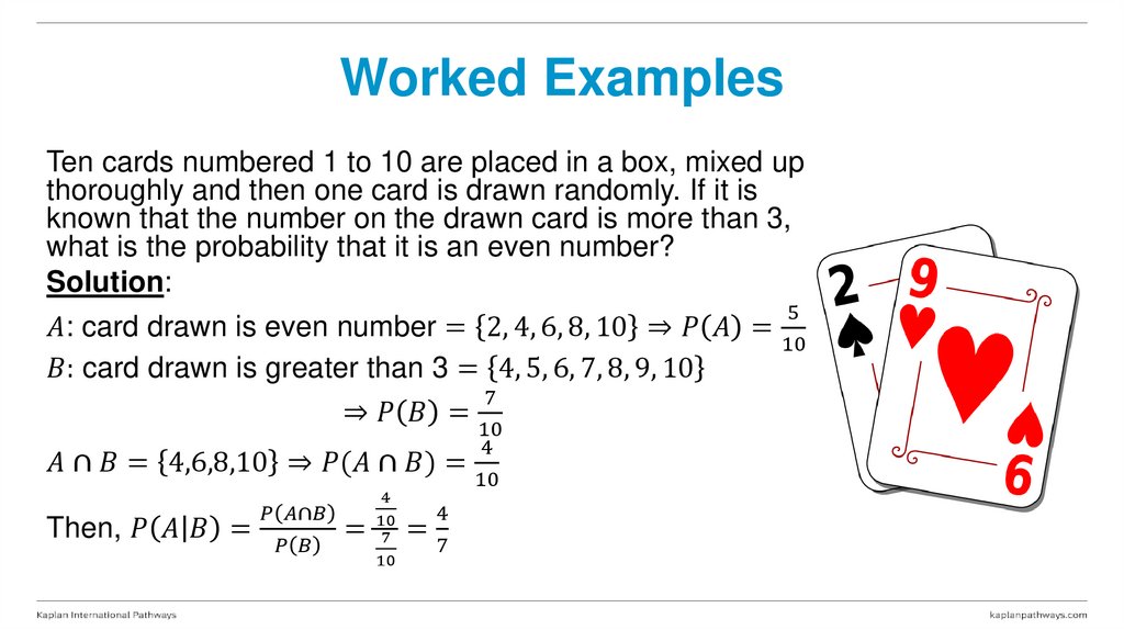 Worked Examples
