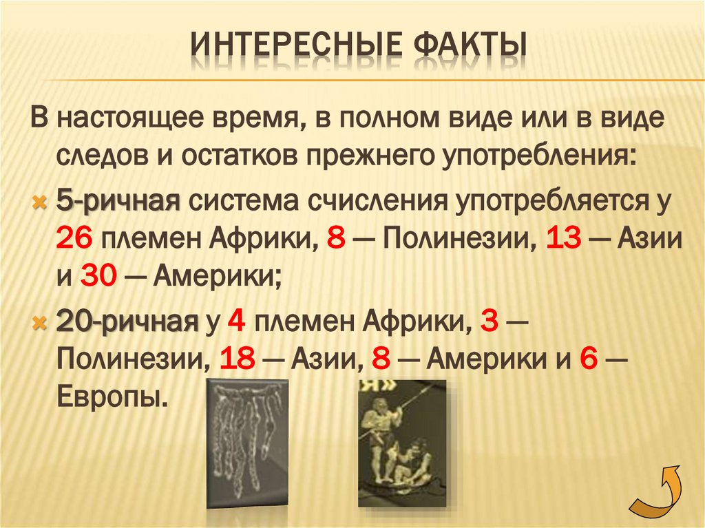 Интересные факты