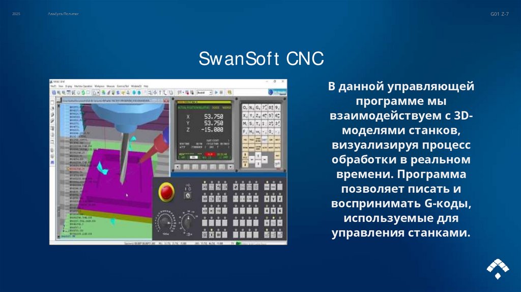 SwanSoft CNC