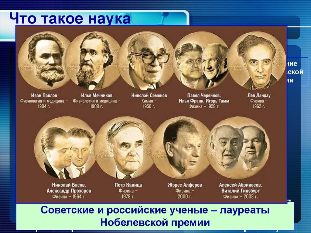 Что такое наука