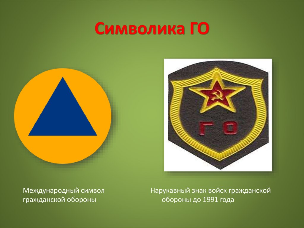 Символика ГО