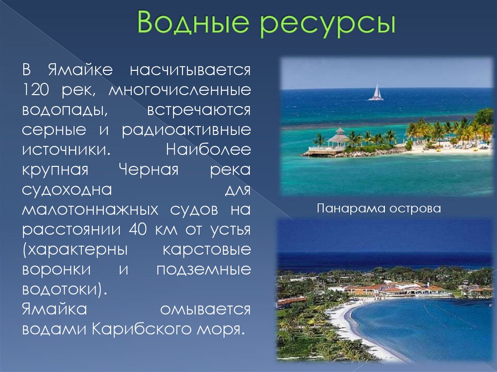 Водные ресурсы