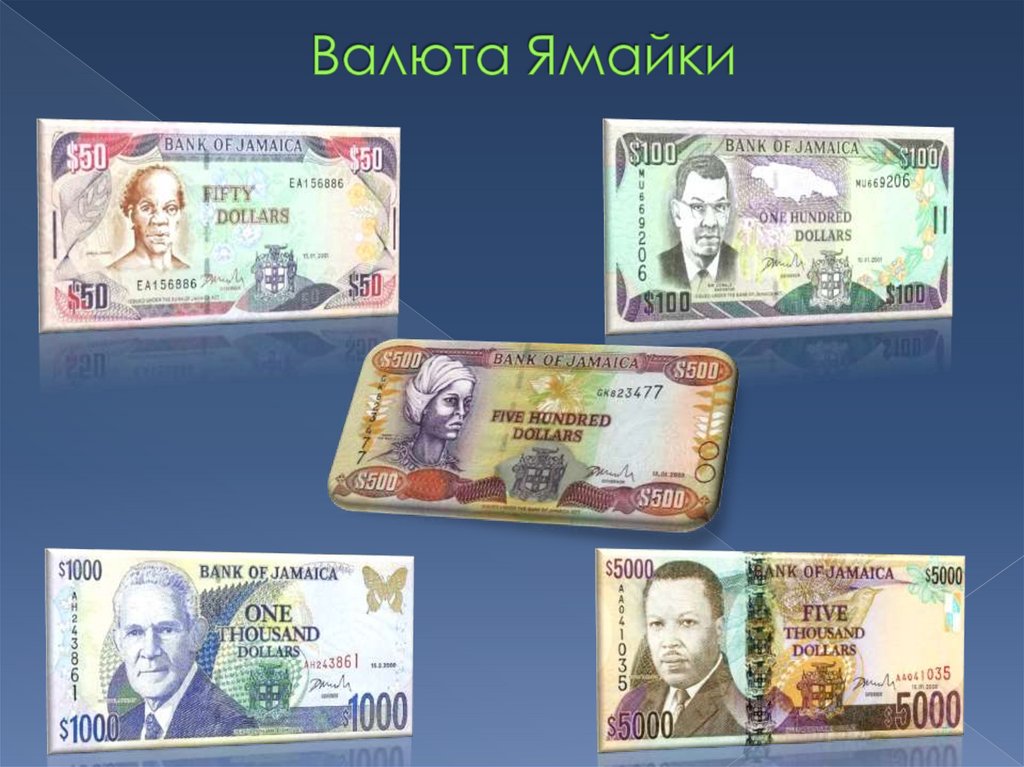 Валюта Ямайки