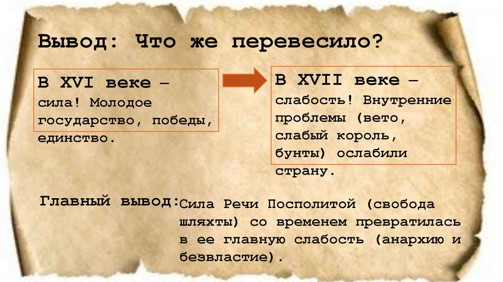 Вывод: Что же перевесило?