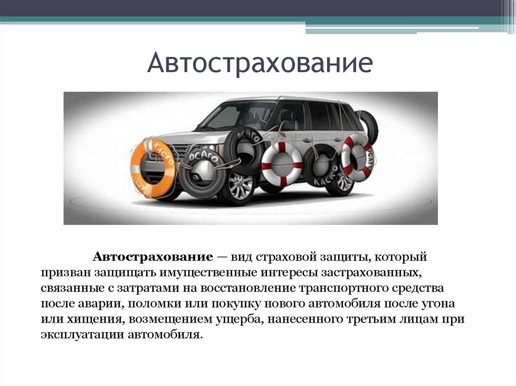 Автострахование