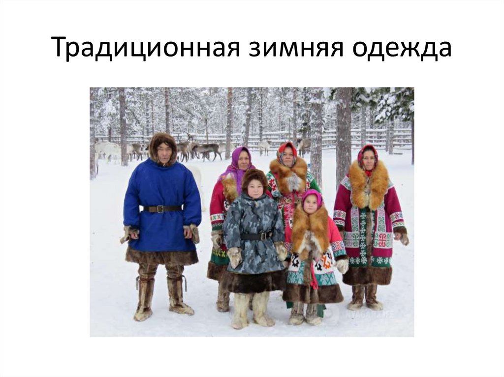 Традиционная зимняя одежда