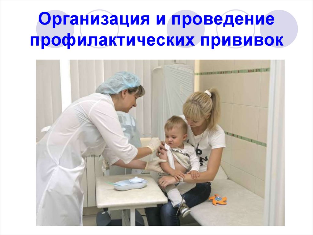 Организация и проведение профилактических прививок