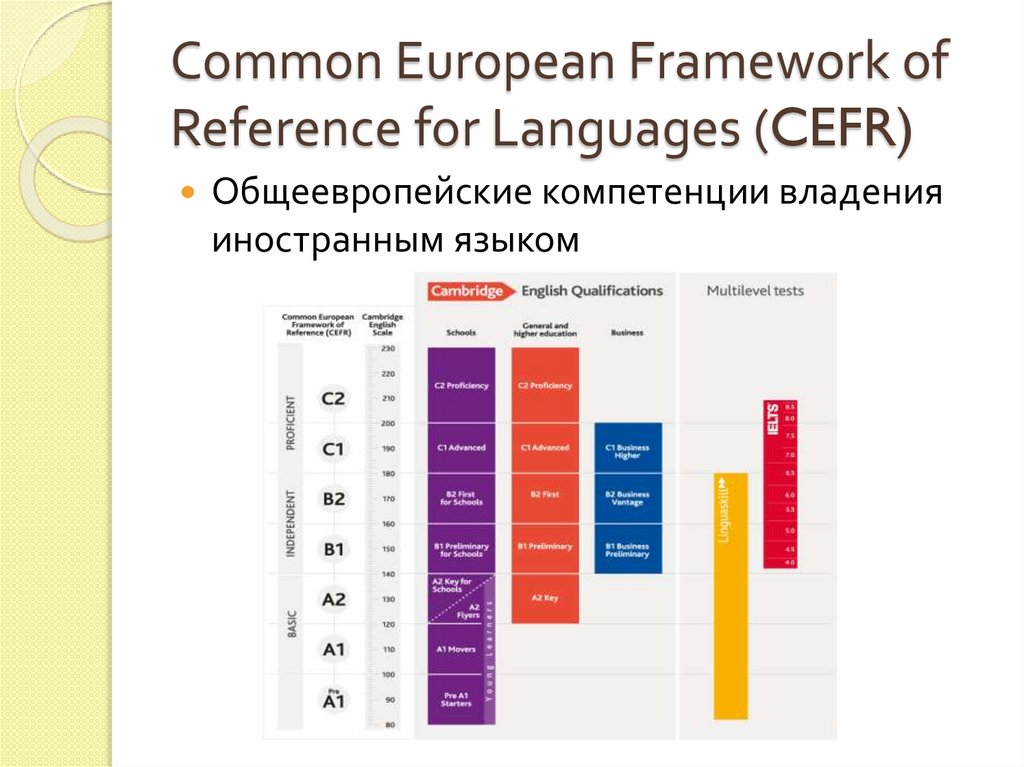 Common European Framework of Reference for Languages (CEFR)
