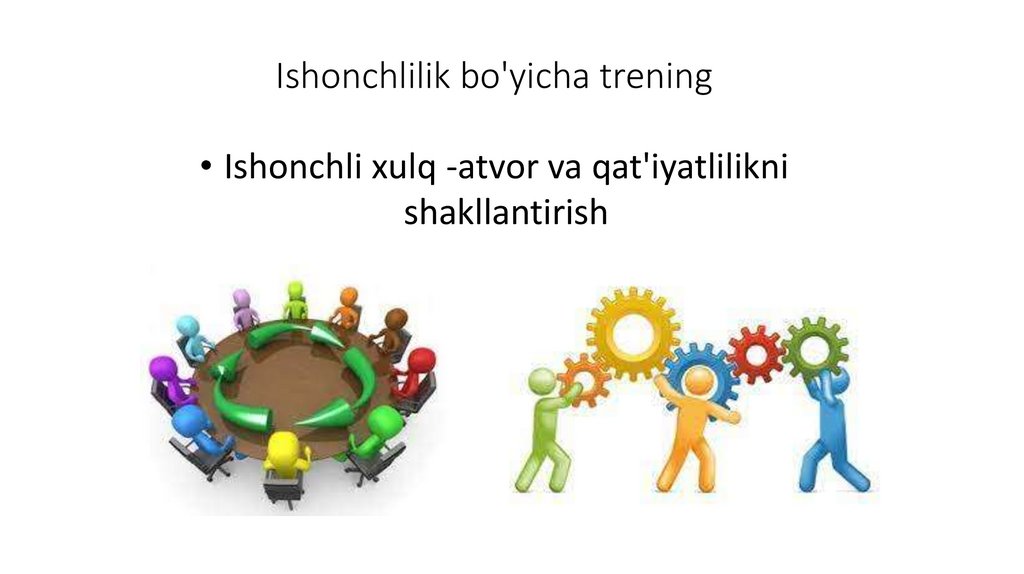 Ishonchlilik bo'yicha trening