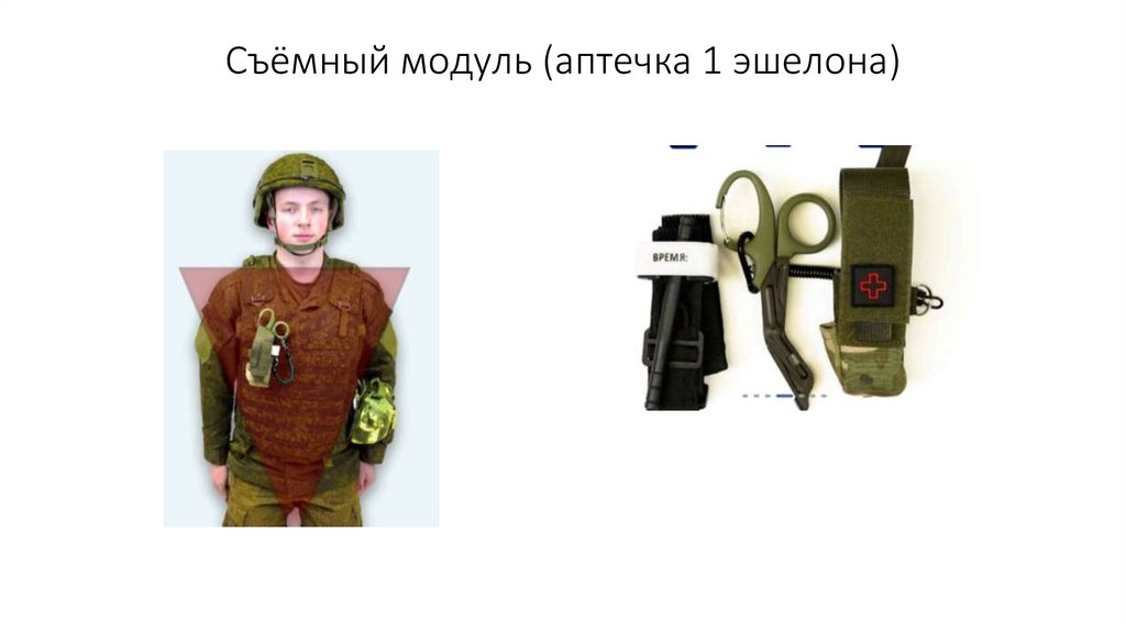 Съёмный модуль (аптечка 1 эшелона)