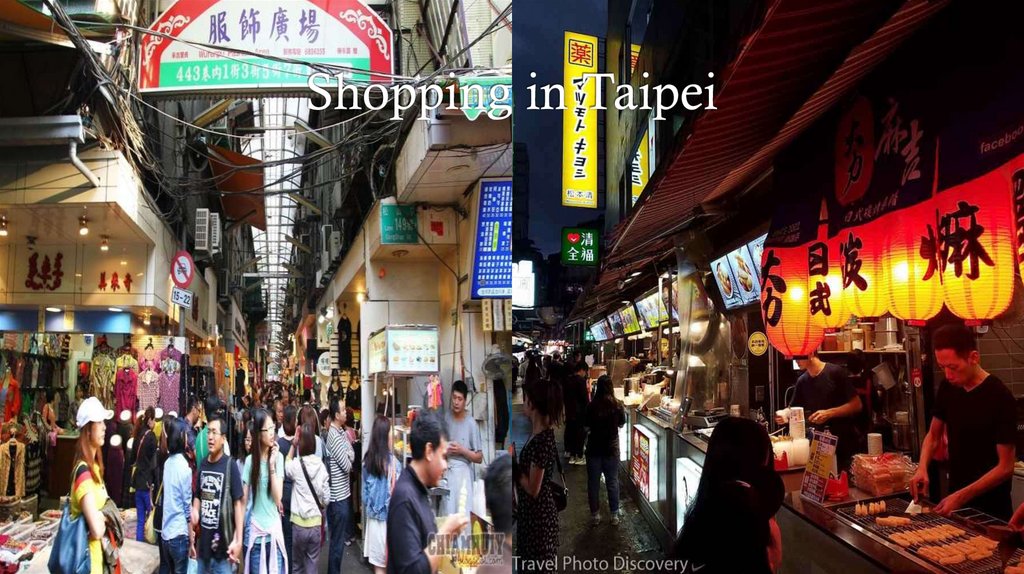 Shopping in Taipei
