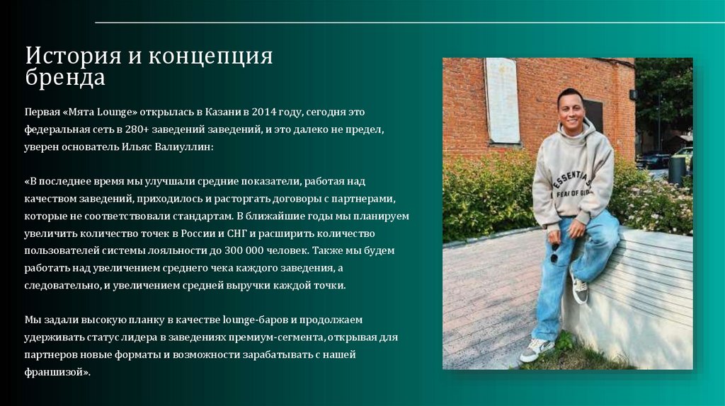 История и концепция бренда