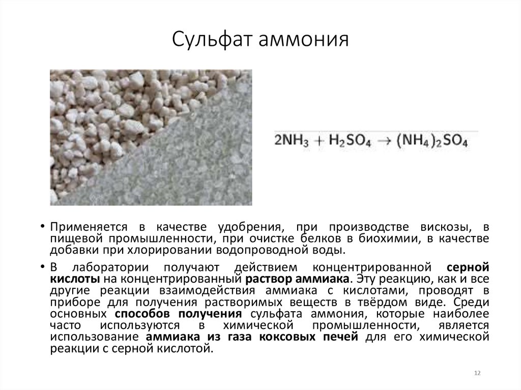 Сульфат аммония