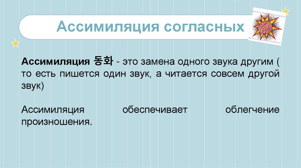 Ассимиляция согласных