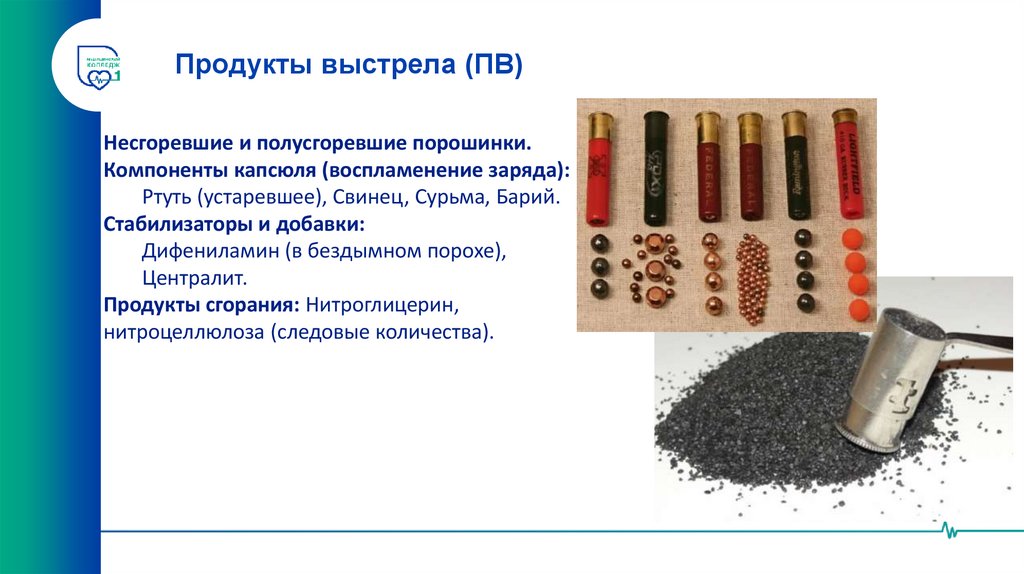 Продукты выстрела (ПВ)