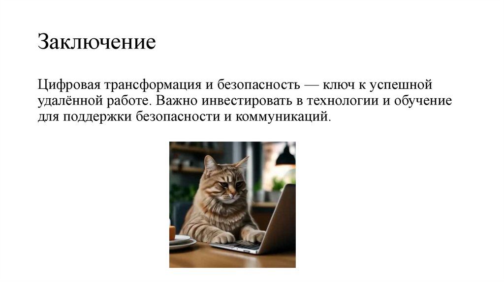 Заключение