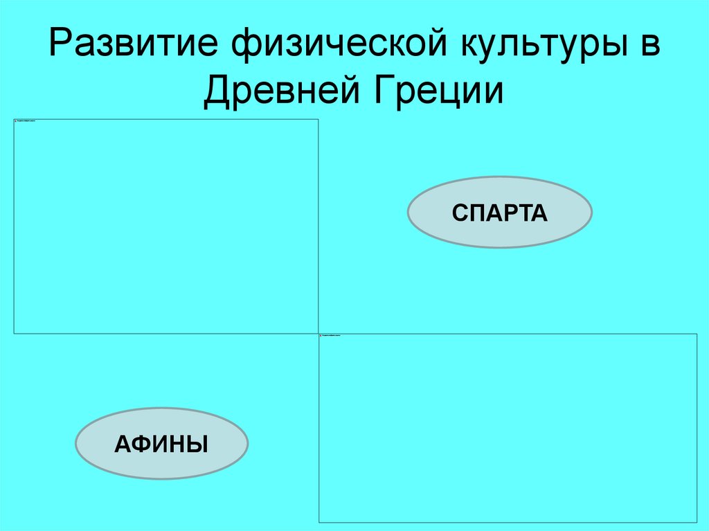Развитие физической культуры в Древней Греции