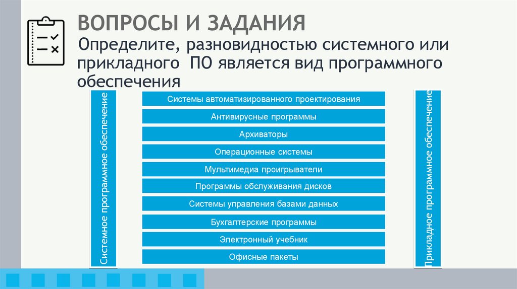 ВОПРОСЫ И ЗАДАНИЯ