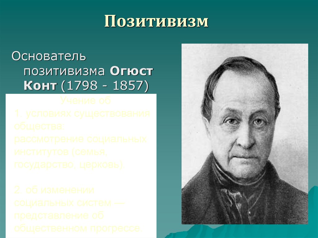 Позитивизм