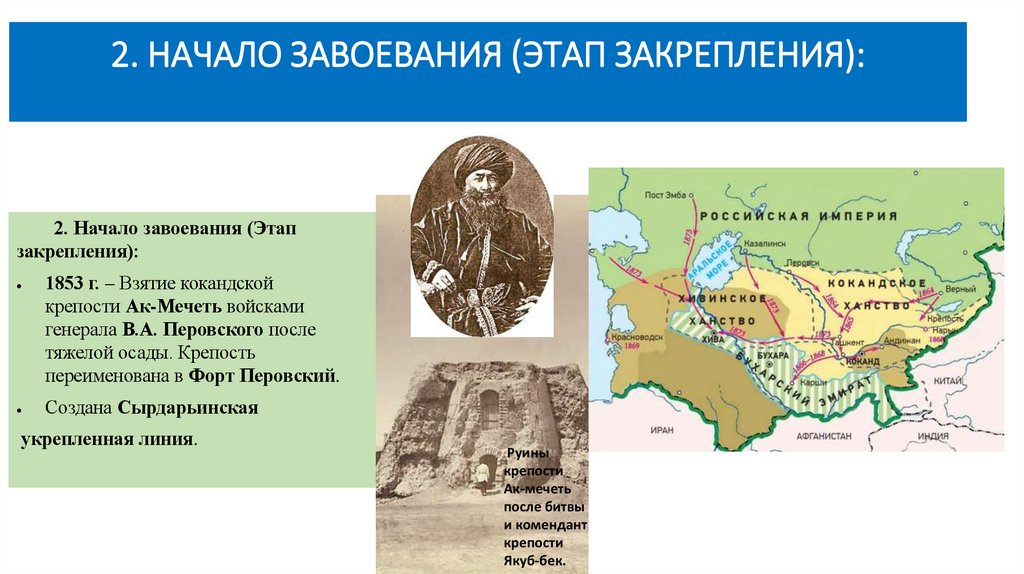 2. НАЧАЛО ЗАВОЕВАНИЯ (ЭТАП ЗАКРЕПЛЕНИЯ):