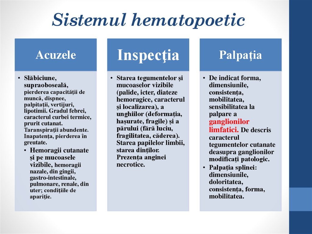 Sistemul hematopoetic
