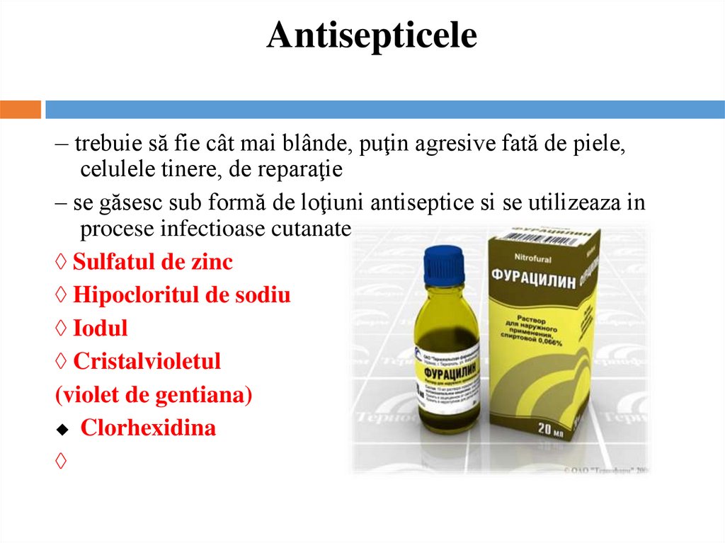 Antisepticele
